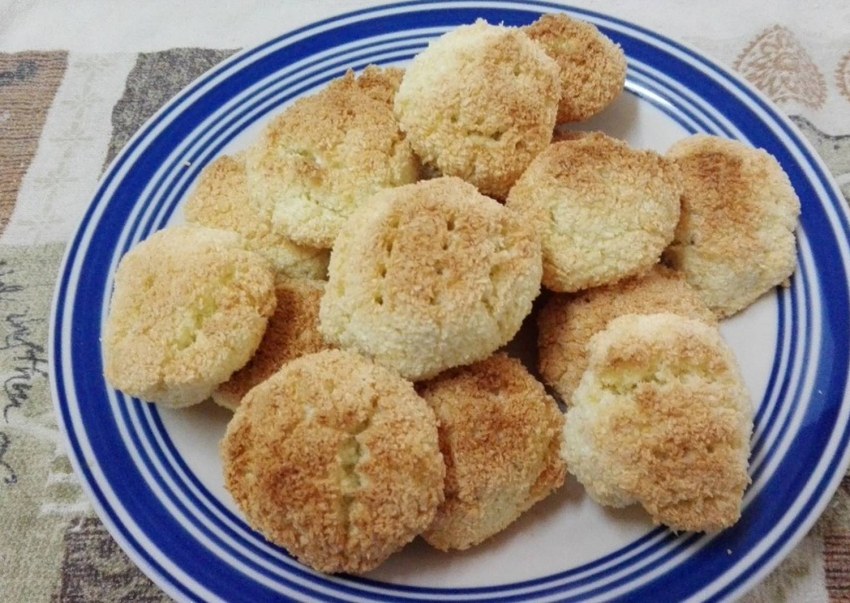 Печенье с творога масла и Кокос