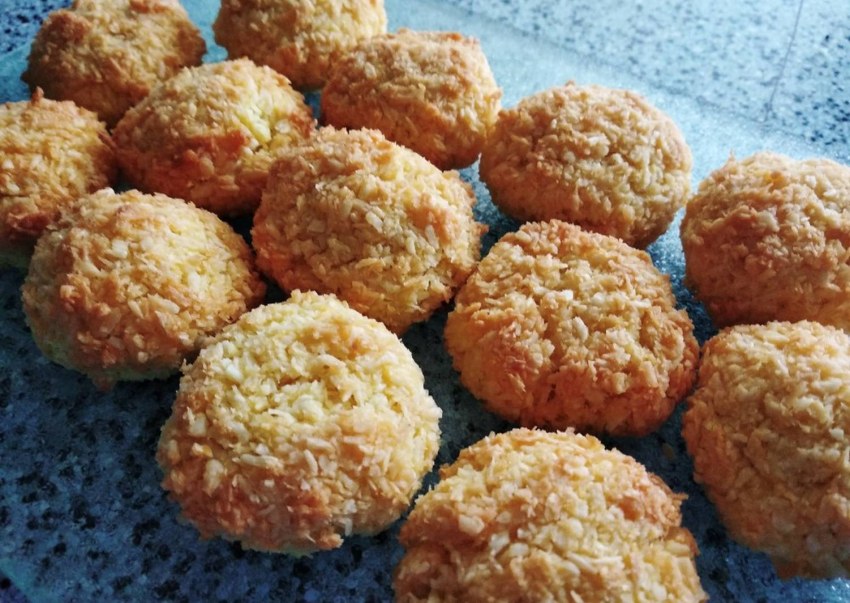 Печенье с кокосовой стружкой