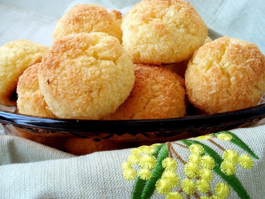 Печеньки с кокосом