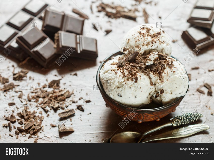 Stracciatella Ice Cream