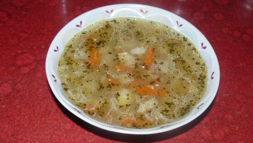 Куриный минестроне