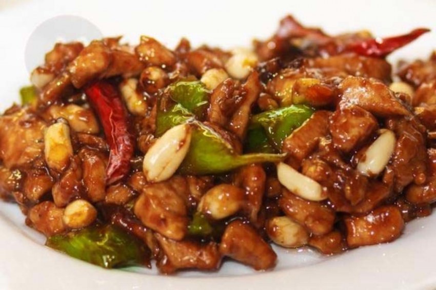 Китайская курица гунбао
