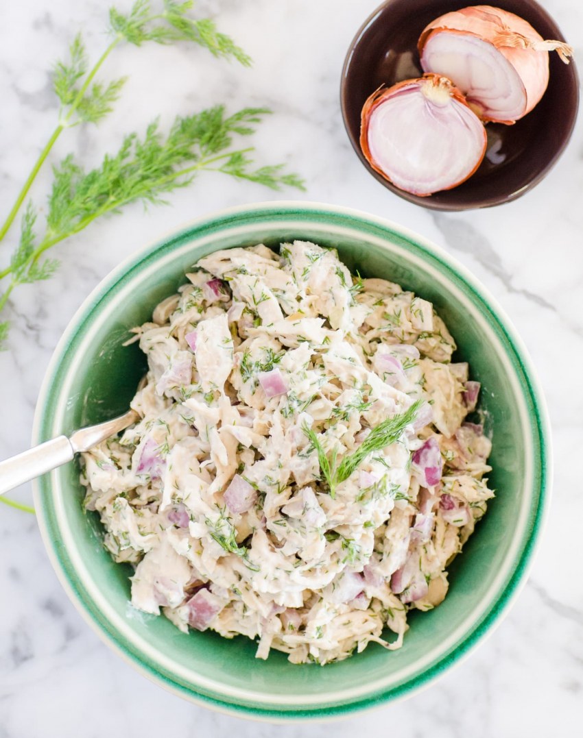 Санаты с грибами и курицей