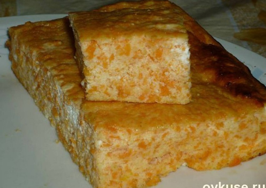 Торты и запеканка из тыквы