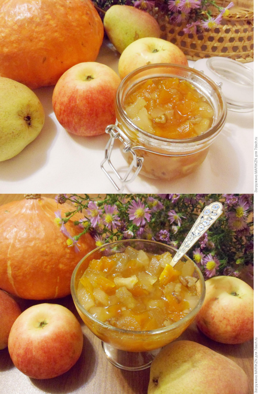 Джем из груш с лаймом