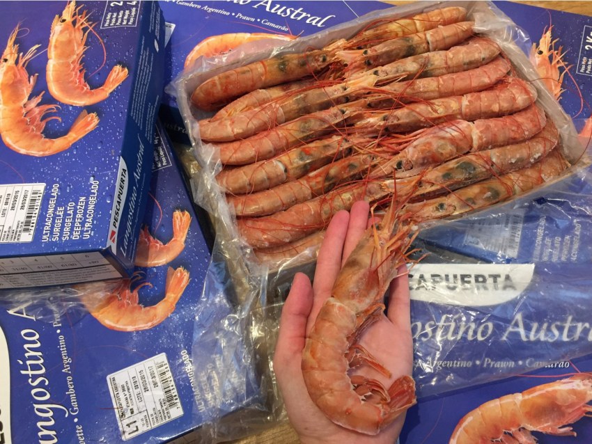 Лангустины мороженые l2 2 кг