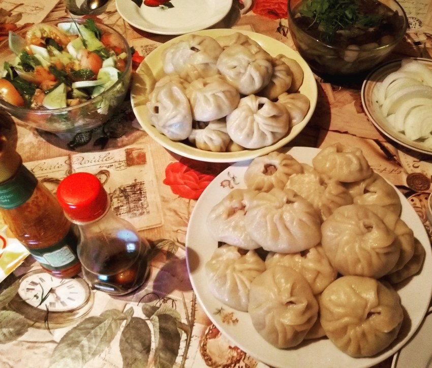 Буузы на Алтае