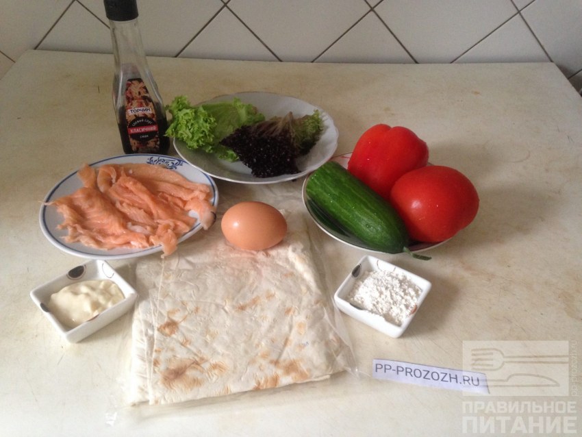 Шаурма с корейской морковкой