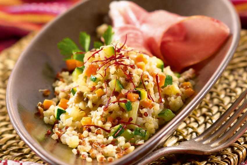 Green Salad with Eggs