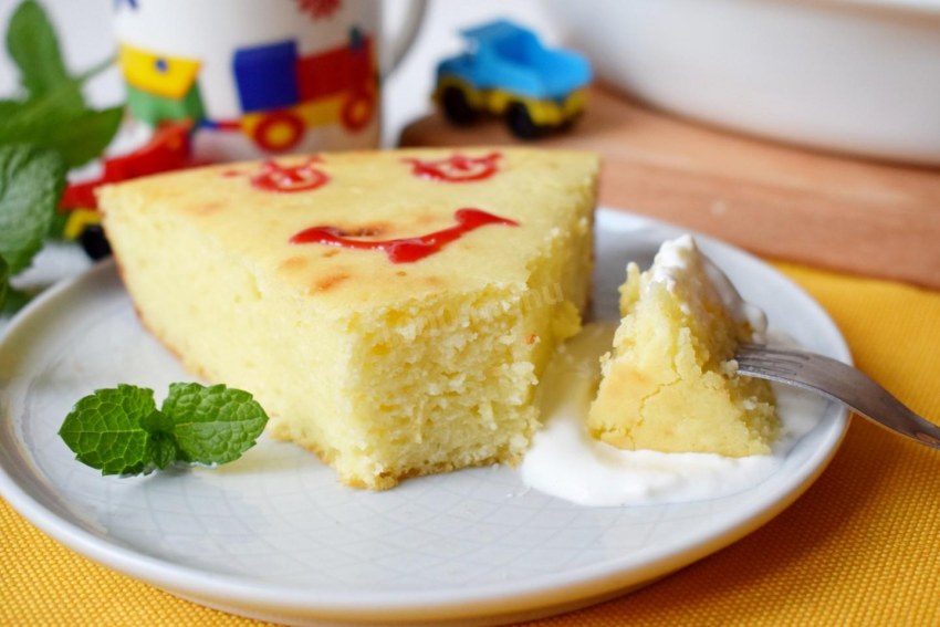Манная запеканка