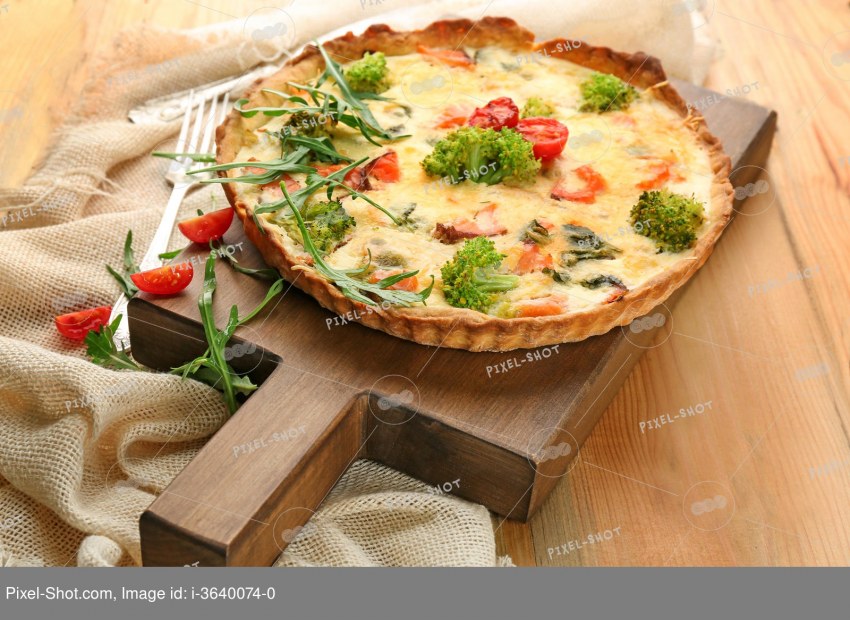 КИШ С горгонзолой