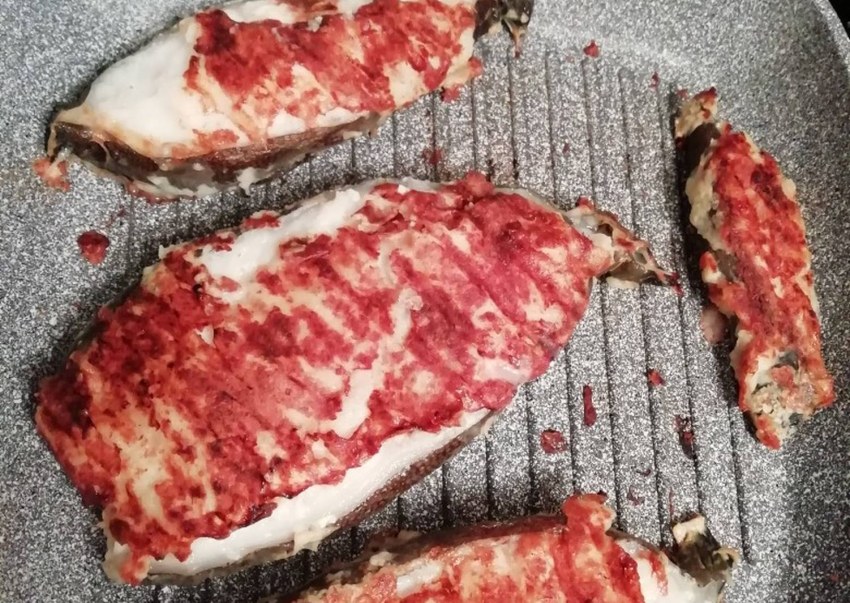 Зубатка мясо