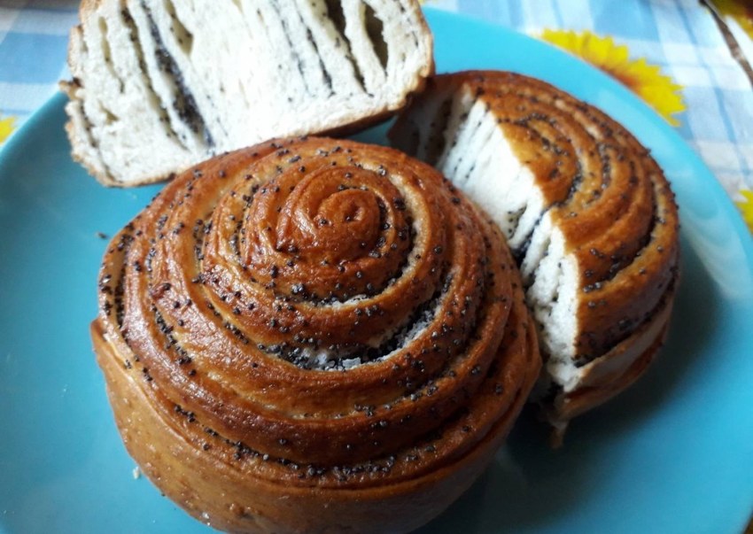 Булочки с шоколадом