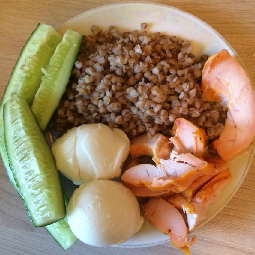 Гречка тушеная с курицей
