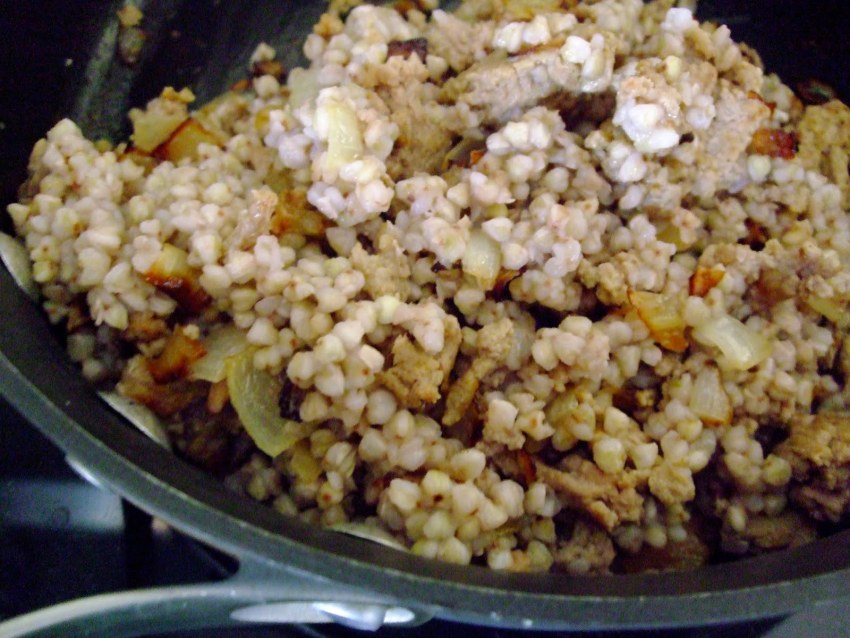 Гречневая каша с куриной грудкой