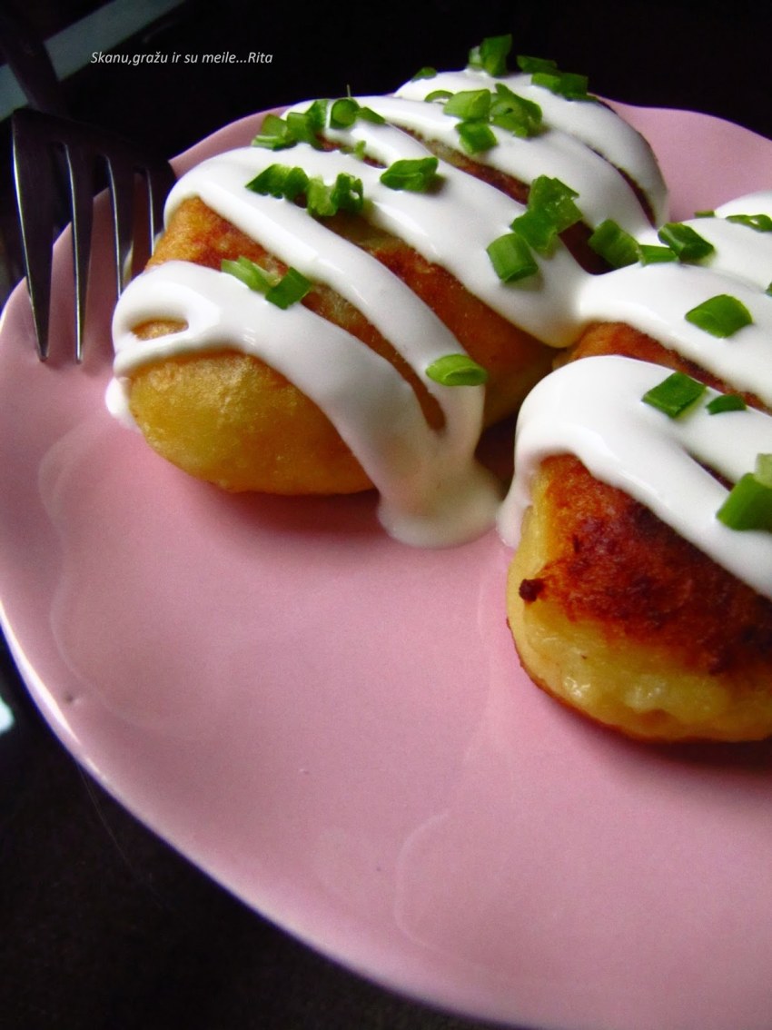 Зразы картофельные с мясом