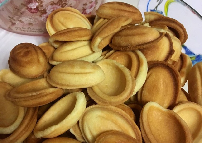 Орешки со сгущенкой классический