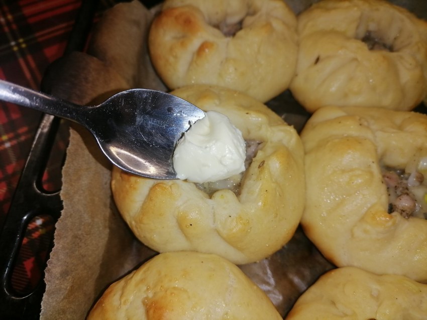 Татарские пирожки с мясом