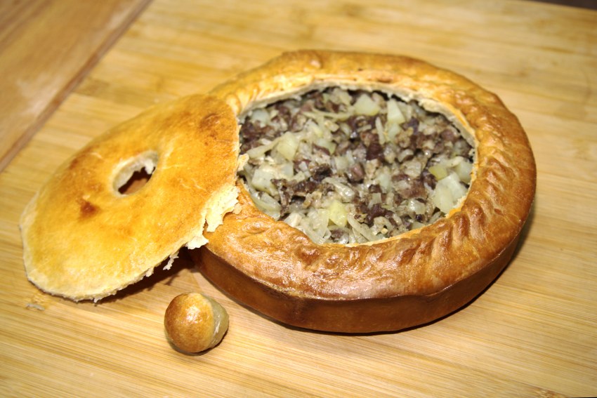 Татарские пирожки с мясом