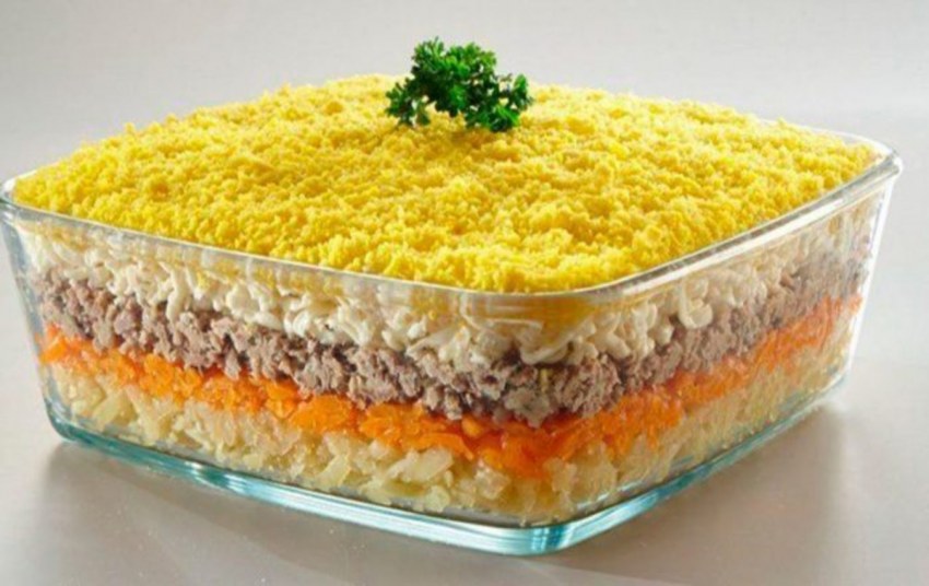Мимоза Salat
