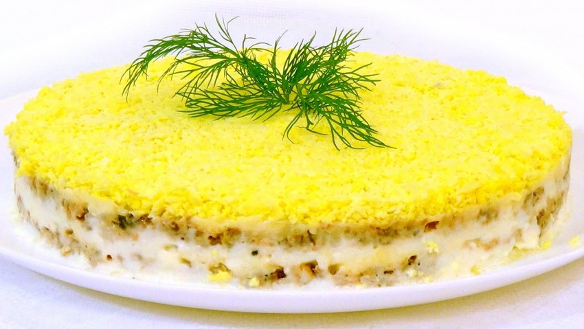 Салат Мимоза Королевская