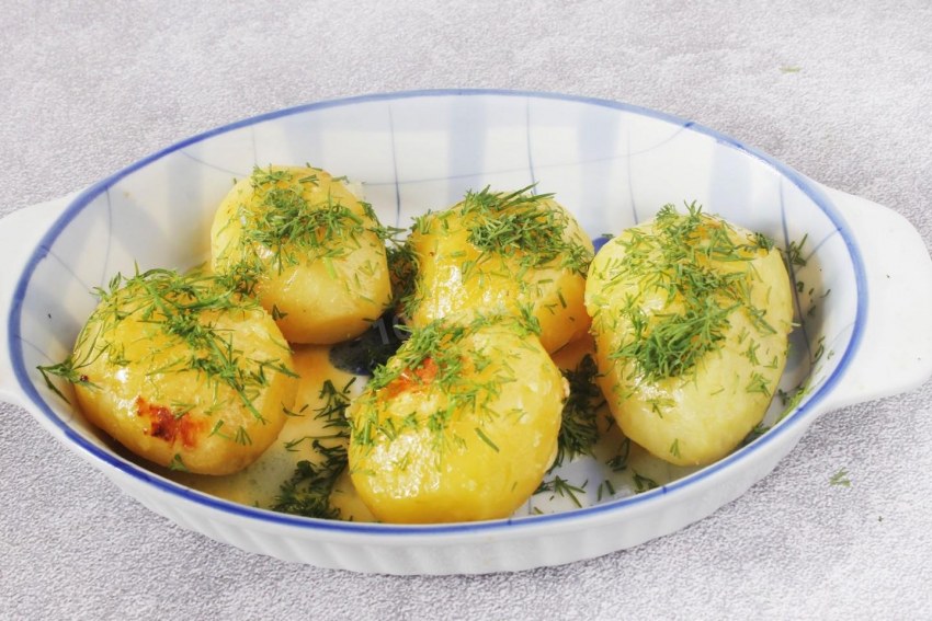 Картошка с маслом
