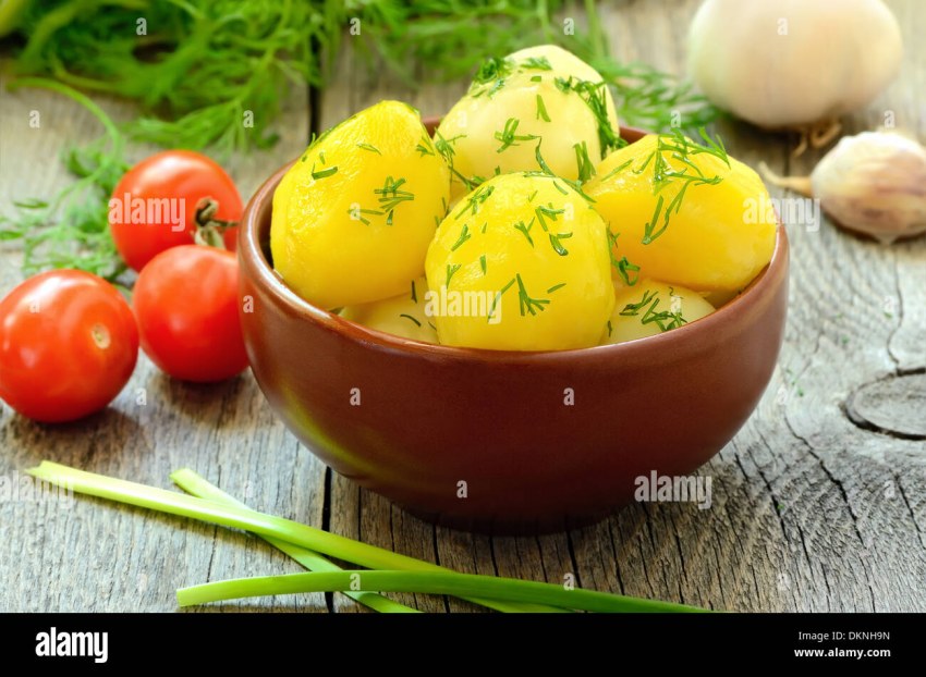 Картофель отварной