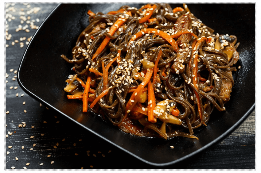 Японская лапша soba