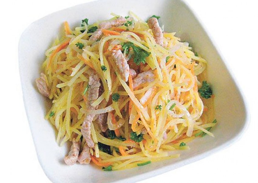 Корейски картошка корейски