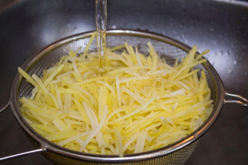 Картошка по корейски