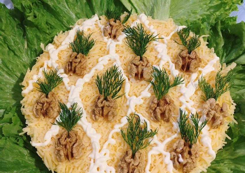 Салат Дамский каприз классический