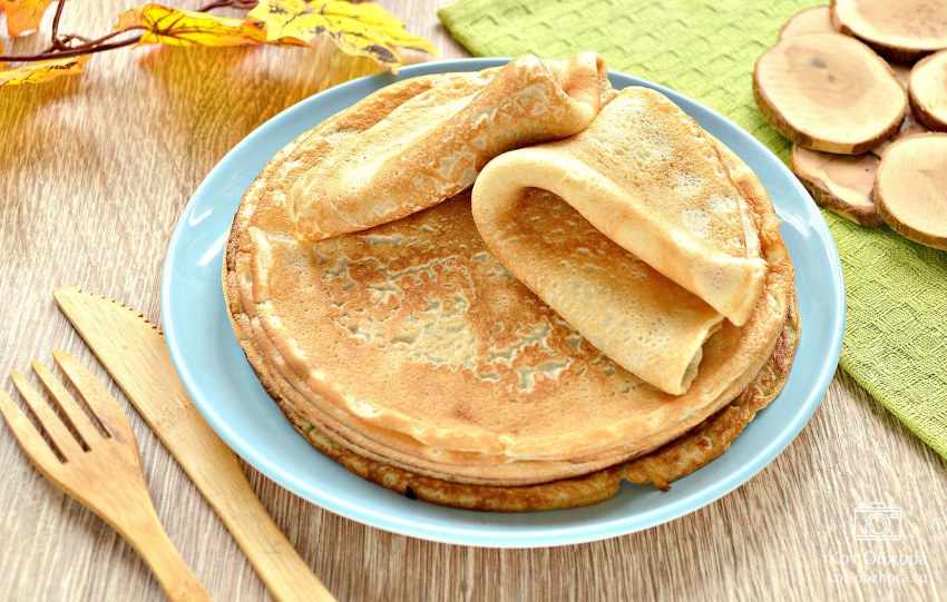 Блины на дрожжах