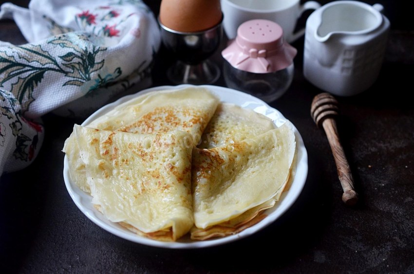 Мордовские пшённые блины