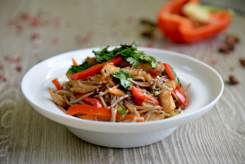 Wok гречневая лапша