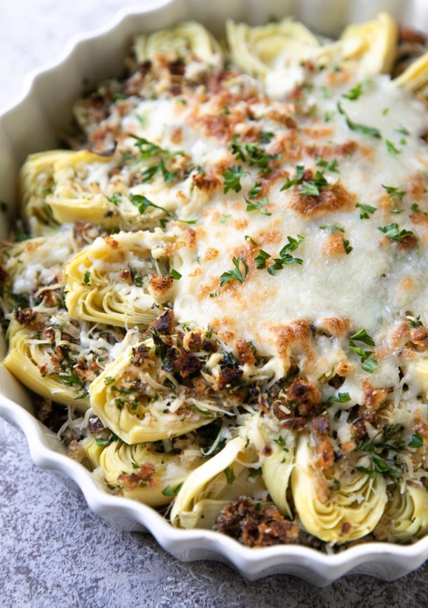 Мясо с артишоками
