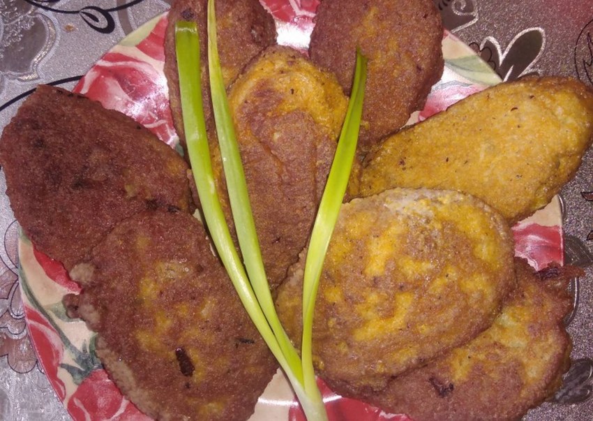 Рыбные оладьи