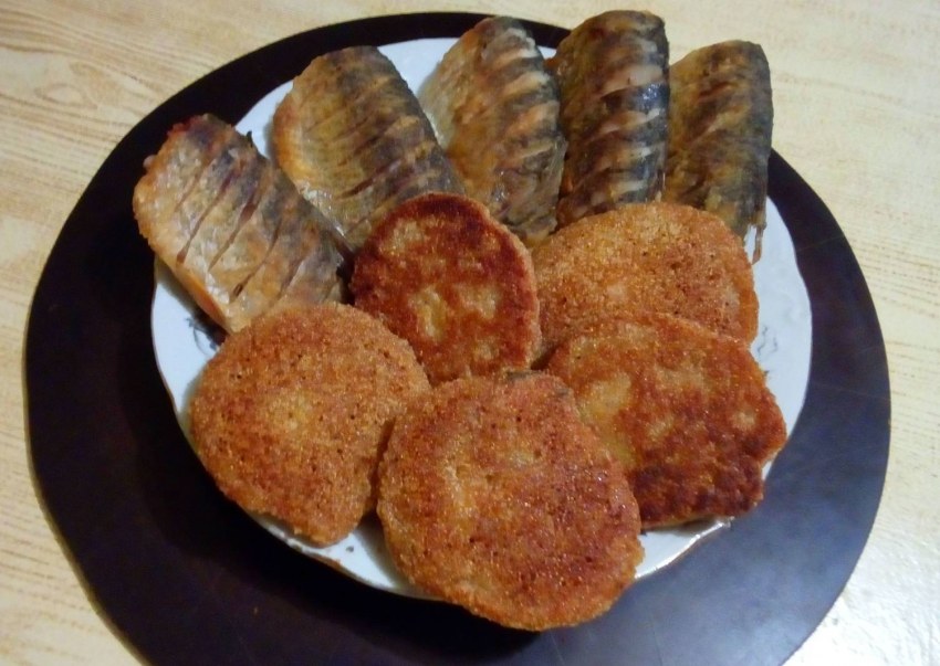 Котлеты из карпа