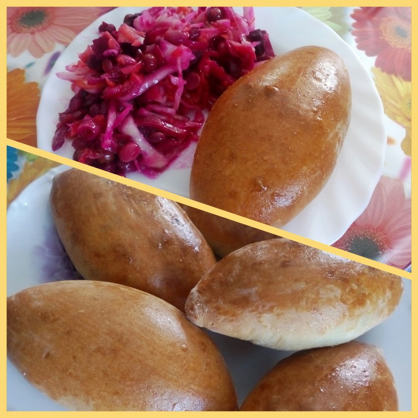 Пирожки с печенью и рисом