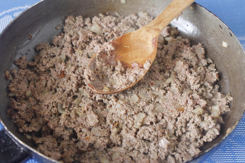 Печенье с жареным луком