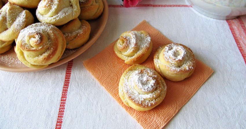 Печенье розочки
