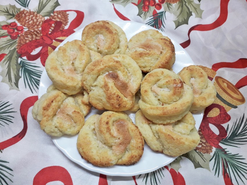 Печенье розочки