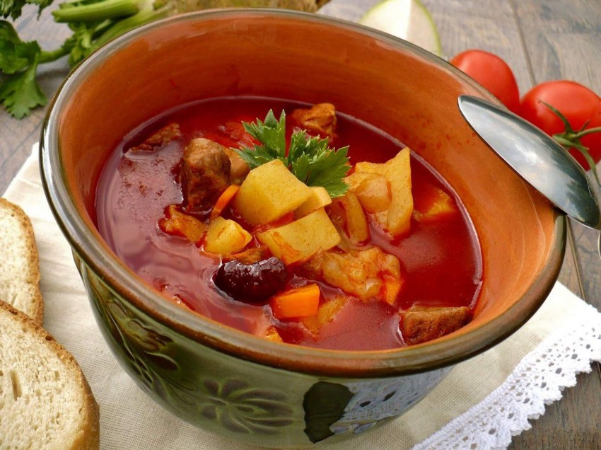 Суп бограч венгерская кухня