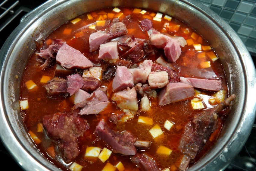 Суп бограч венгерская кухня