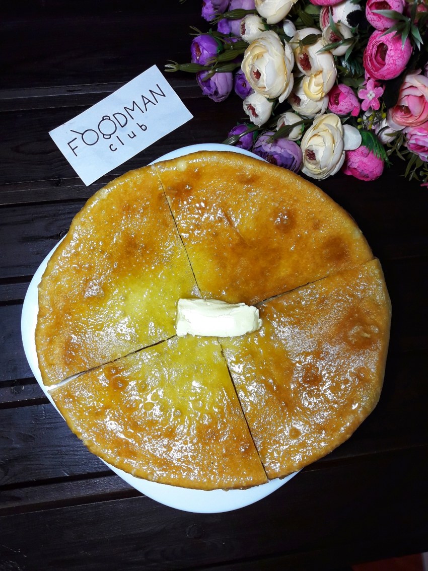 Карачаевские хычины с картошкой
