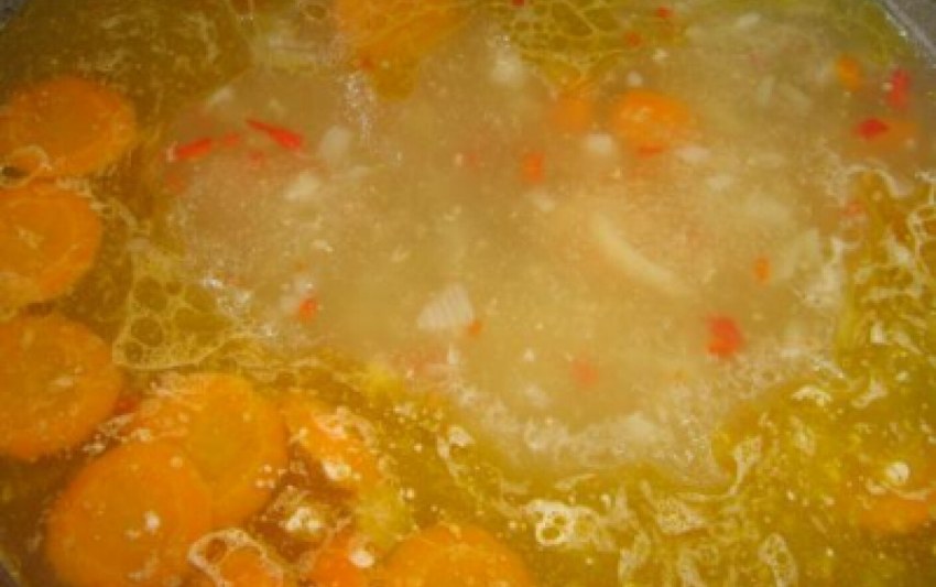 Рассольник из свежих огурцов