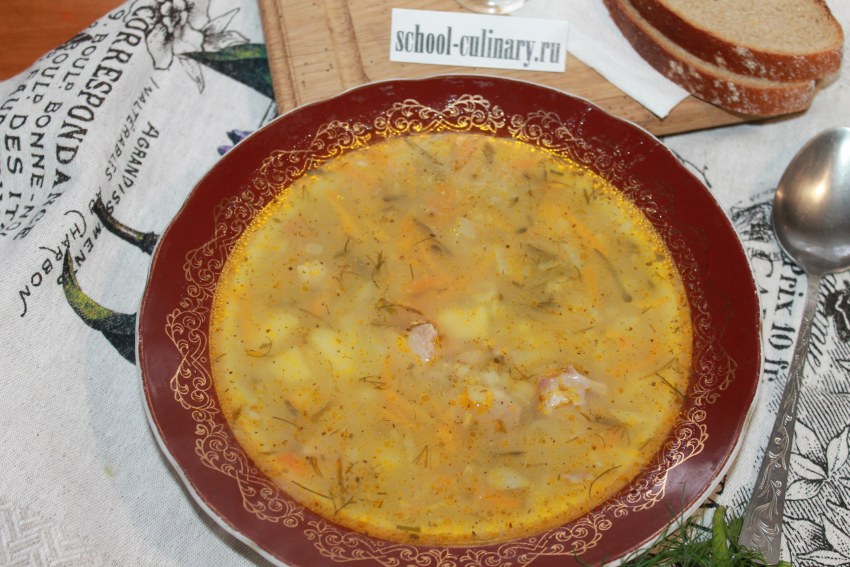 Зажарка со свининой и картошкой