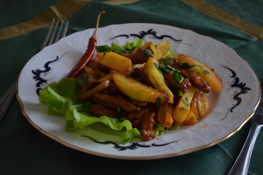 Немецкий картофельный салат (Kartoffelsalat)