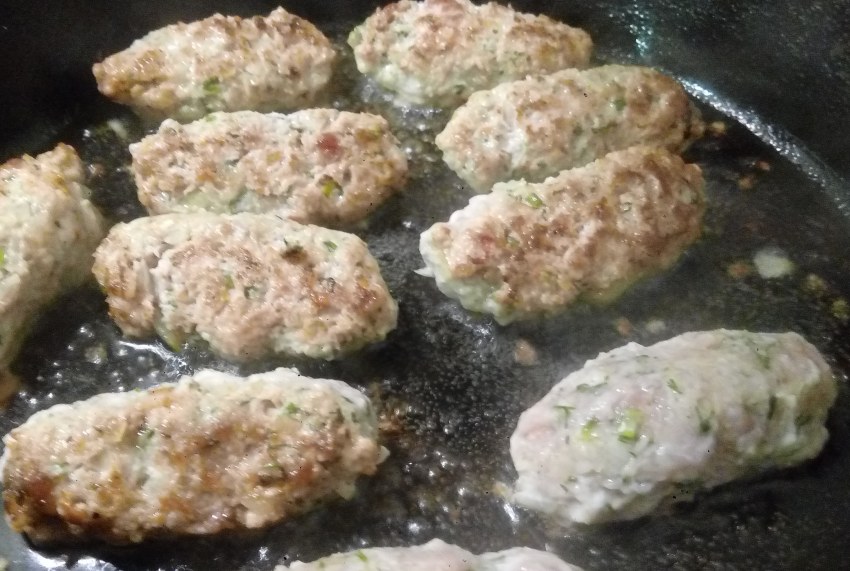 Люля по домашнему на сковороде