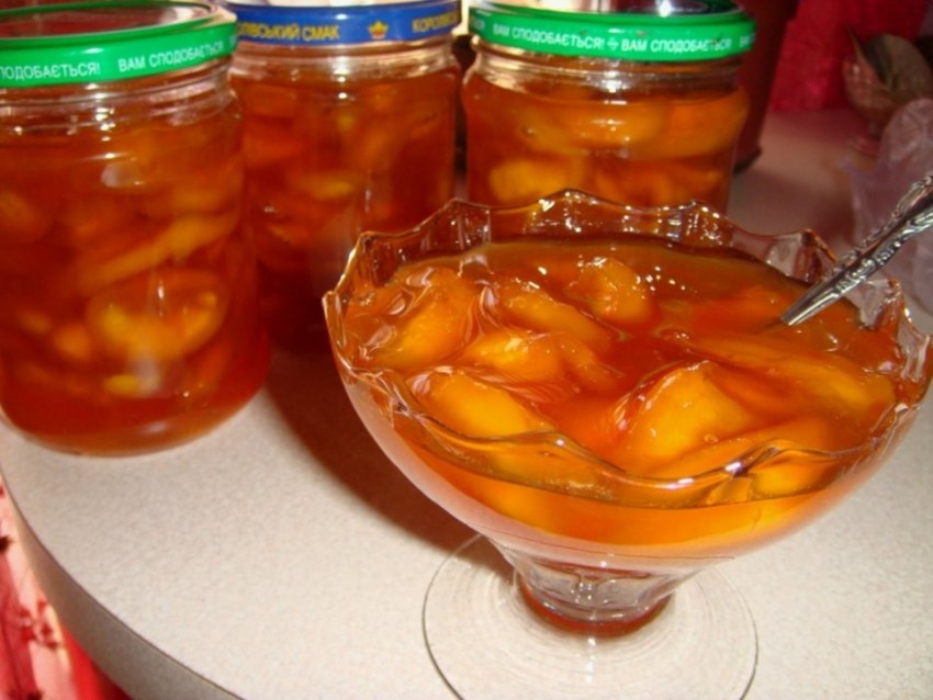 Варенье из арбузных корок с лимоном и апельсином