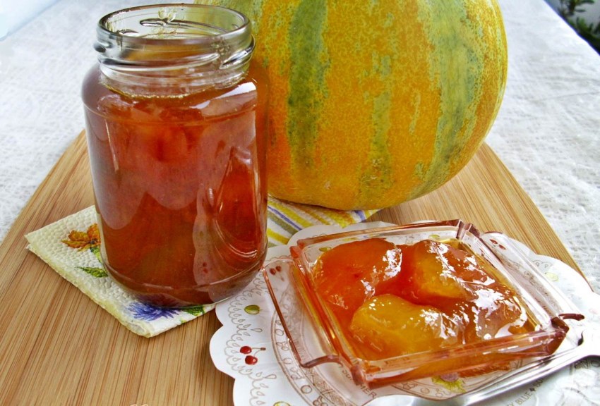 Варенье из тыквы с апельсином